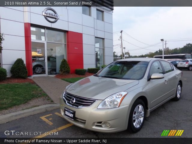 2010 Nissan Altima 2.5 SL in Sonoran Sand