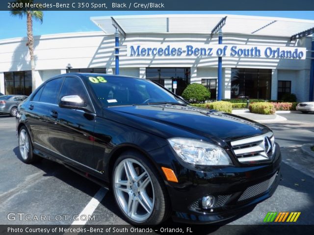 2008 Mercedes-Benz C 350 Sport in Black