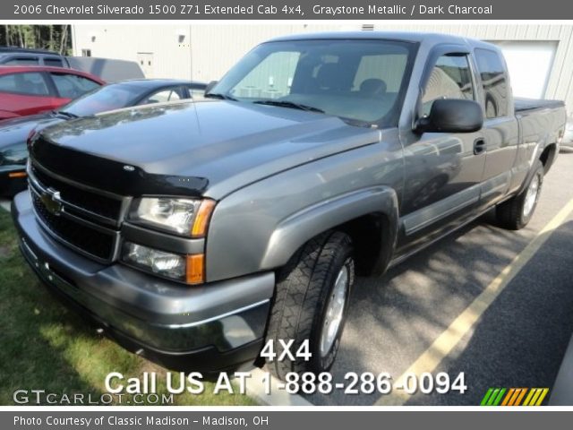 2006 Chevrolet Silverado 1500 Z71 Extended Cab 4x4 in Graystone Metallic