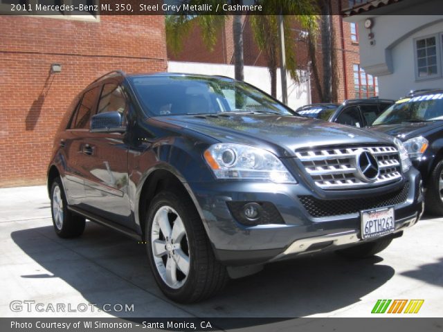 2011 Mercedes-Benz ML 350 in Steel Grey Metallic