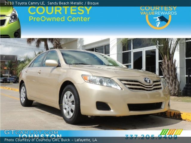 2010 Toyota Camry LE in Sandy Beach Metallic