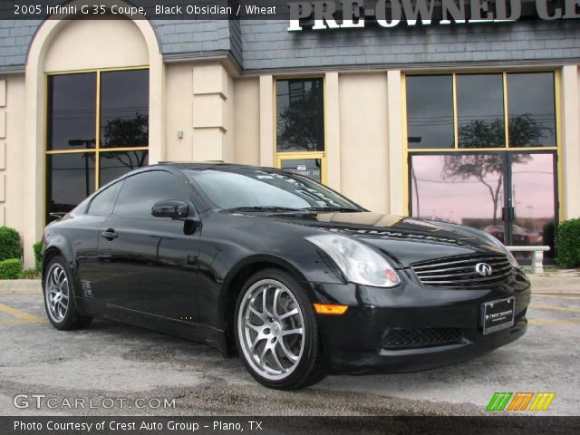 2005 Infiniti G 35 Coupe in Black Obsidian
