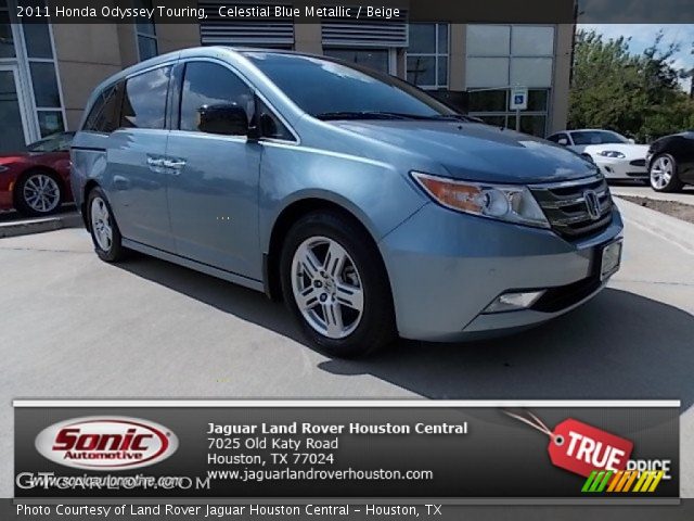 2011 Honda Odyssey Touring in Celestial Blue Metallic