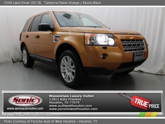2008 Land Rover LR2 SE in Tambora Flame Orange