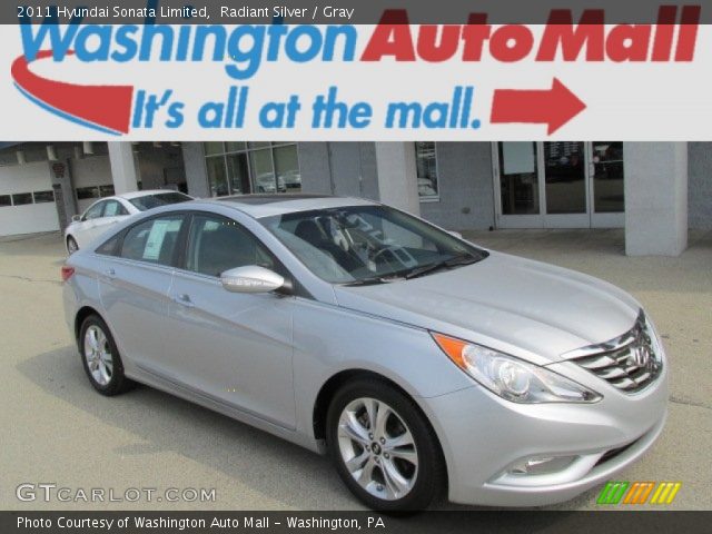 2011 Hyundai Sonata Limited in Radiant Silver