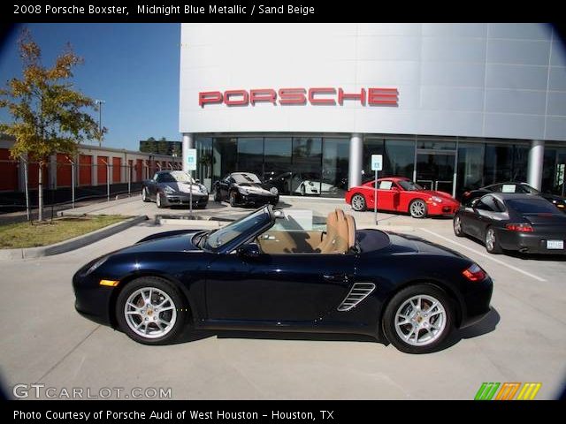 2008 Porsche Boxster  in Midnight Blue Metallic