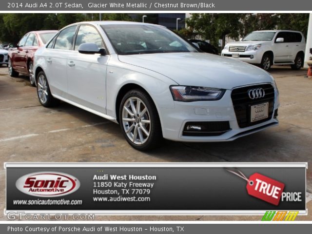 2014 Audi A4 2.0T Sedan in Glacier White Metallic
