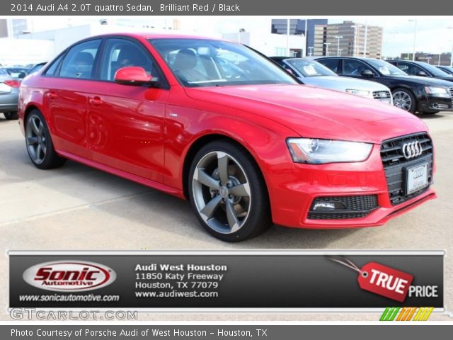 2014 Audi A4 2.0T quattro Sedan in Brilliant Red