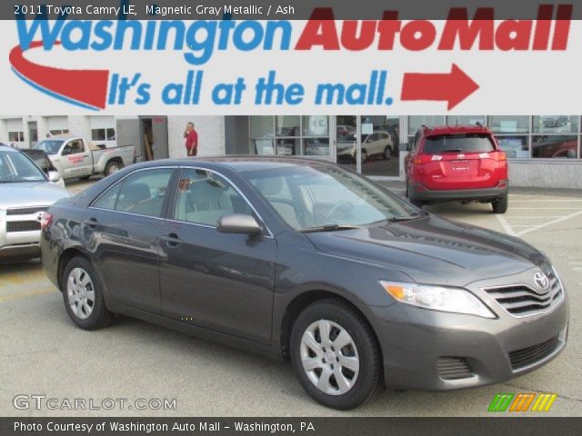2011 Toyota Camry LE in Magnetic Gray Metallic