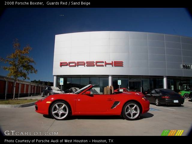 2008 Porsche Boxster  in Guards Red