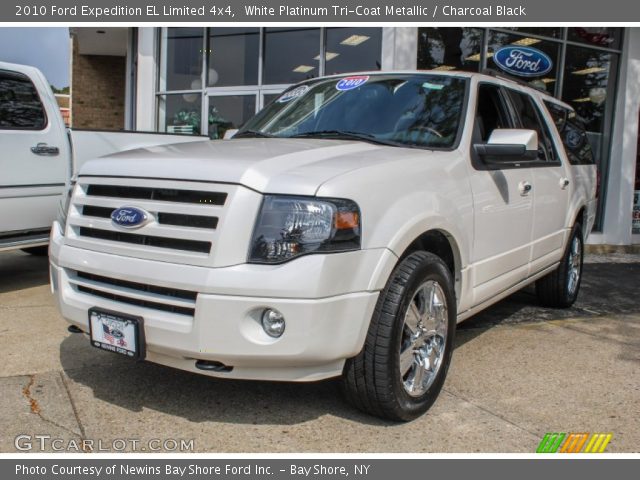2010 Ford Expedition EL Limited 4x4 in White Platinum Tri-Coat Metallic