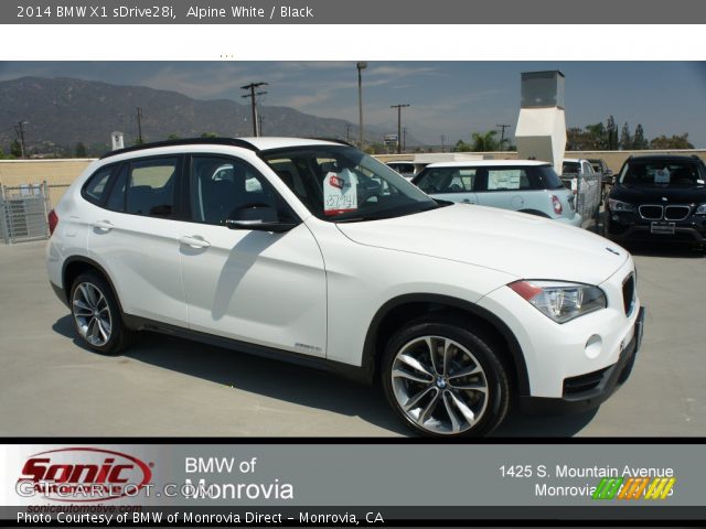 2014 BMW X1 sDrive28i in Alpine White