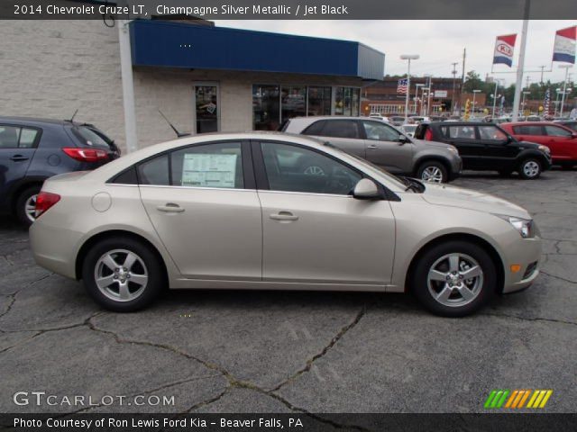2014 Chevrolet Cruze LT in Champagne Silver Metallic