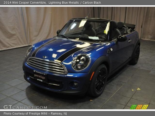 2014 Mini Cooper Convertible in Lightning Blue Metallic