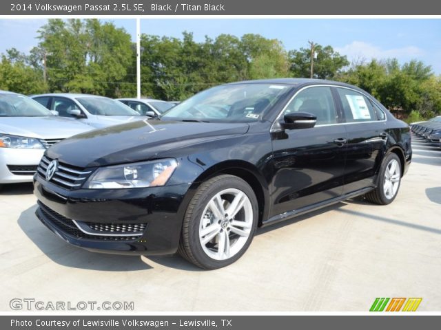 2014 Volkswagen Passat 2.5L SE in Black