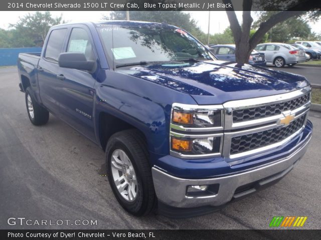 2014 Chevrolet Silverado 1500 LT Crew Cab in Blue Topaz Metallic