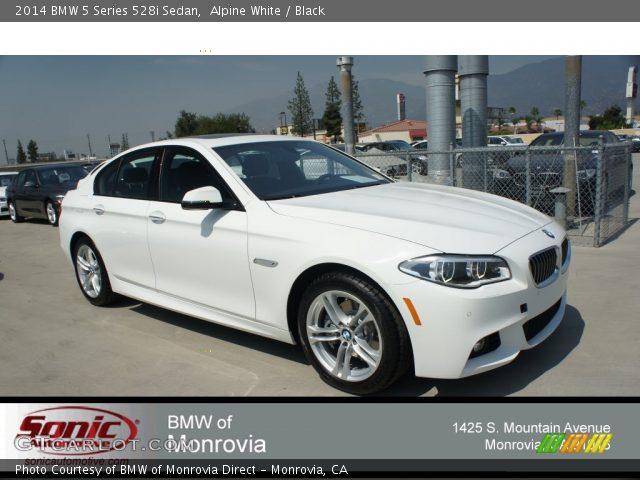 2014 BMW 5 Series 528i Sedan in Alpine White