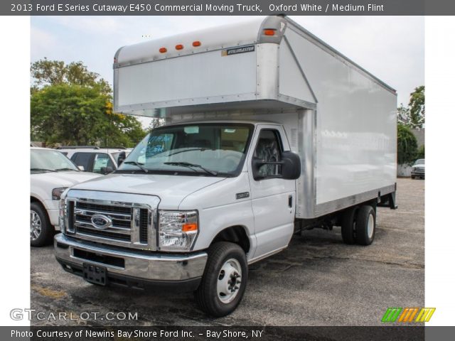 2013 Ford E Series Cutaway E450 Commercial Moving Truck in Oxford White