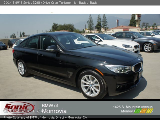 2014 BMW 3 Series 328i xDrive Gran Turismo in Jet Black