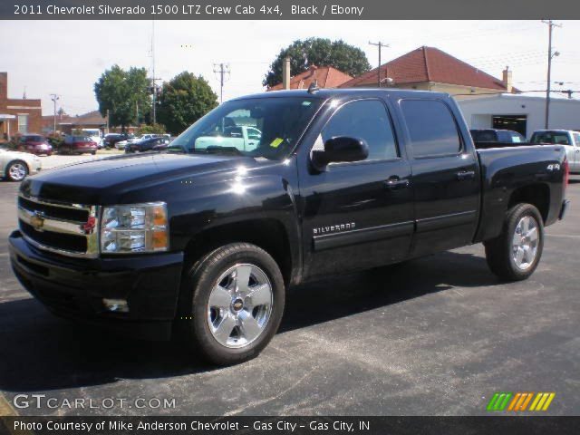 2011 Chevrolet Silverado 1500 LTZ Crew Cab 4x4 in Black