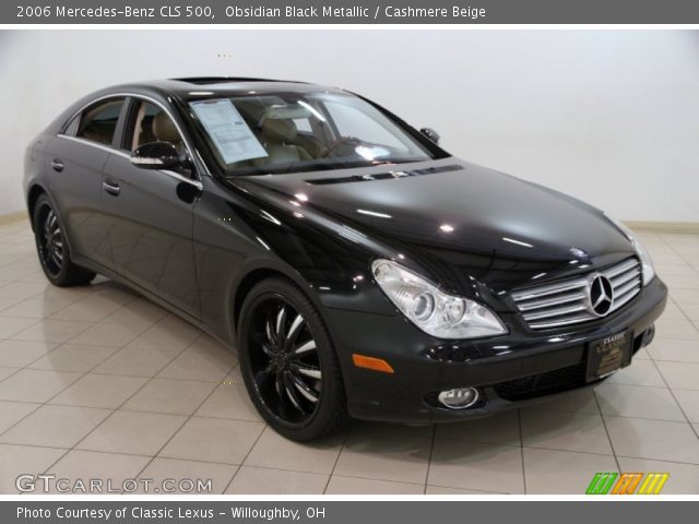 2006 Mercedes-Benz CLS 500 in Obsidian Black Metallic