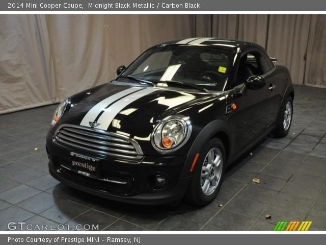 2014 Mini Cooper Coupe in Midnight Black Metallic
