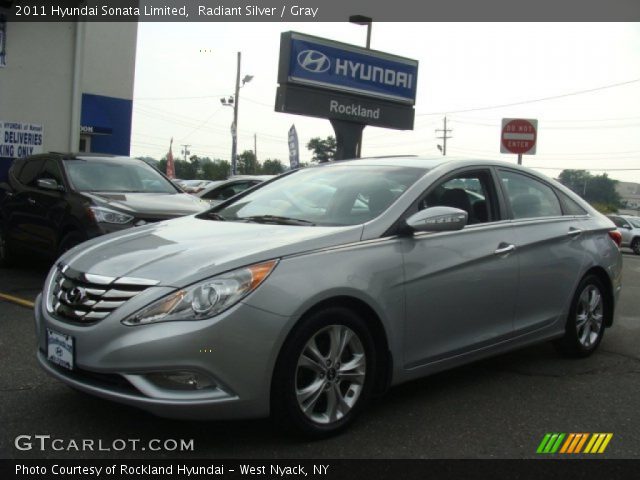 2011 Hyundai Sonata Limited in Radiant Silver