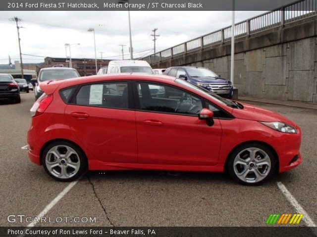 2014 Ford Fiesta ST Hatchback in Molten Orange