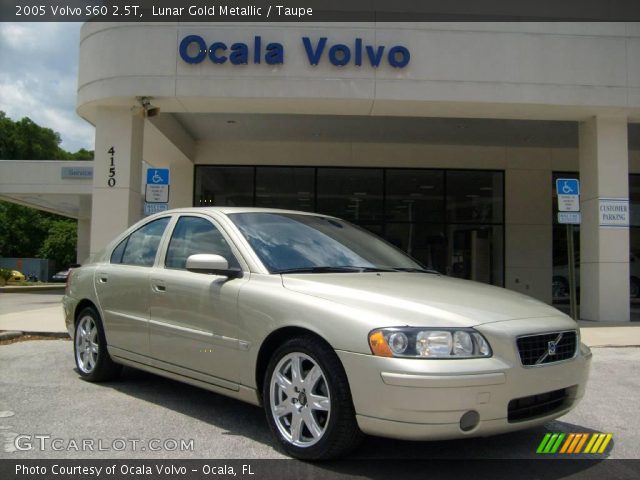 2005 Volvo S60 2.5T in Lunar Gold Metallic
