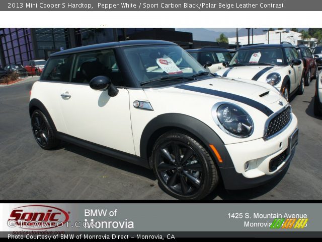 2013 Mini Cooper S Hardtop in Pepper White
