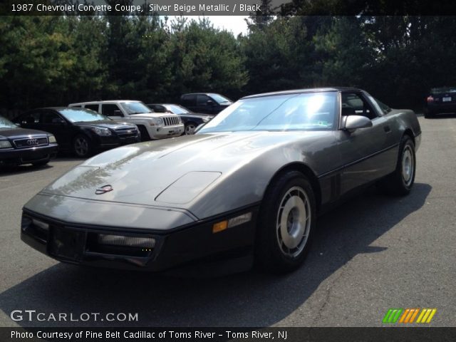 1987 Chevrolet Corvette Coupe in Silver Beige Metallic