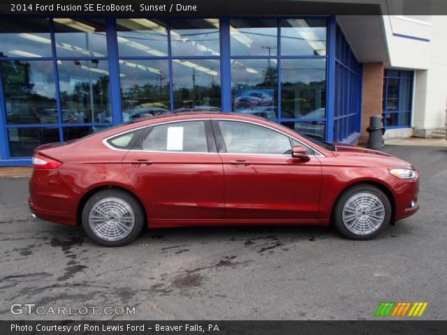 2014 Ford Fusion SE EcoBoost in Sunset