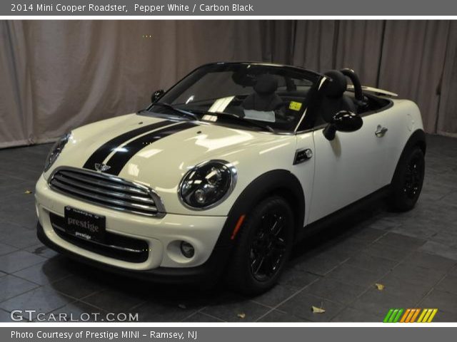 2014 Mini Cooper Roadster in Pepper White