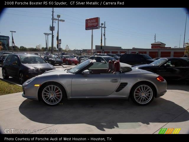 2008 Porsche Boxster RS 60 Spyder in GT Silver Metallic