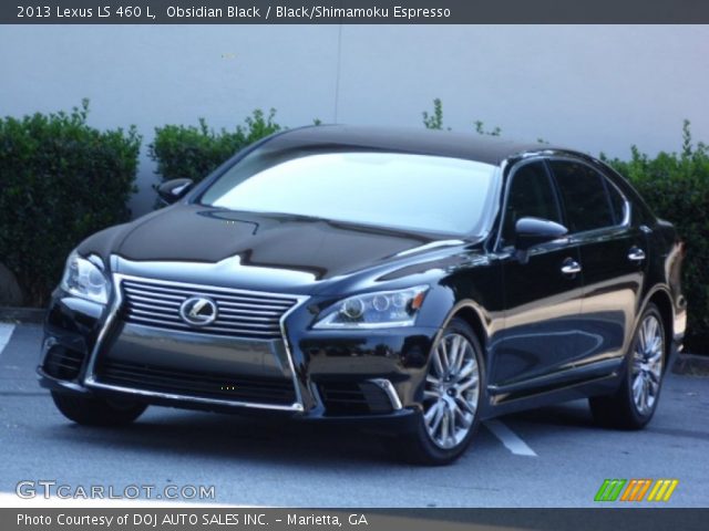 2013 Lexus LS 460 L in Obsidian Black