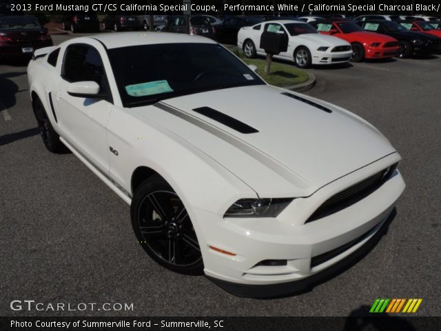2013 Ford Mustang GT/CS California Special Coupe in Performance White