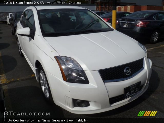 2010 Nissan Sentra 2.0 SR in Aspen White