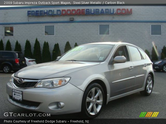 2009 Subaru Impreza Outback Sport Wagon in Steel Silver Metallic