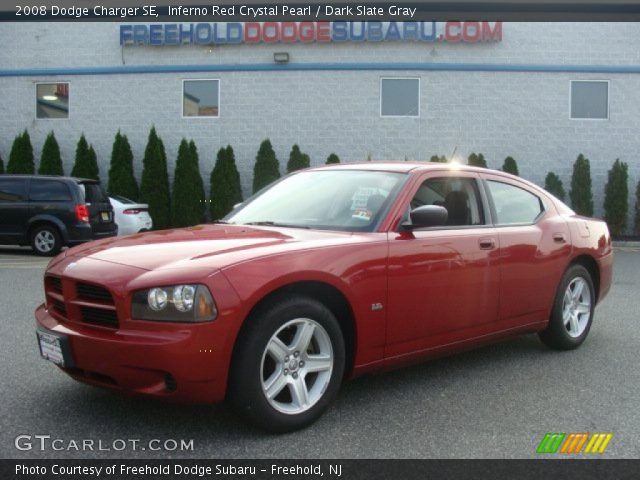 2008 Dodge Charger SE in Inferno Red Crystal Pearl