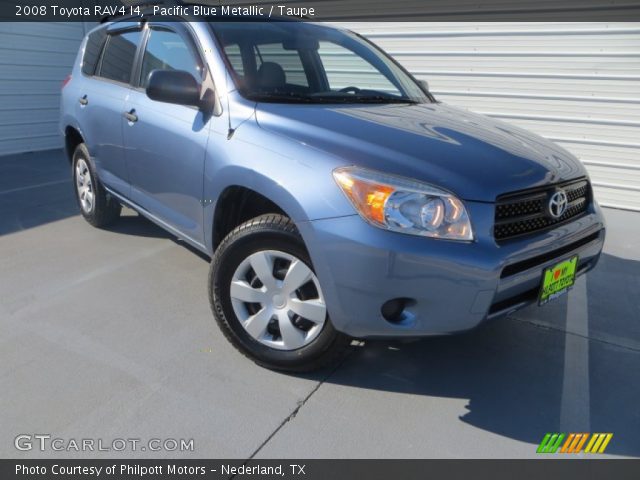 2008 Toyota RAV4 I4 in Pacific Blue Metallic