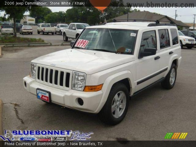 2006 Jeep Commander  in Stone White