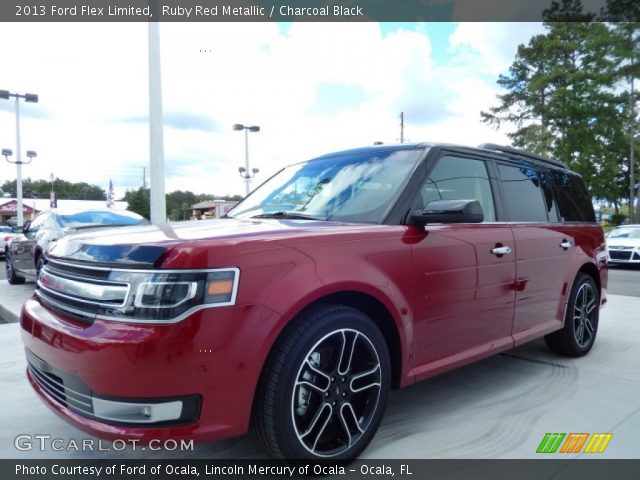 2013 Ford Flex Limited in Ruby Red Metallic