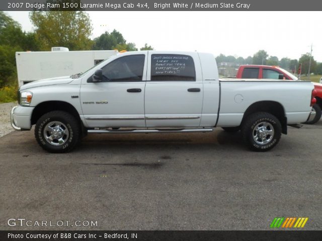2007 Dodge Ram 1500 Laramie Mega Cab 4x4 in Bright White