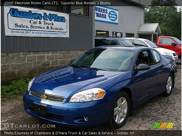 2006 Chevrolet Monte Carlo LTZ in Superior Blue Metallic