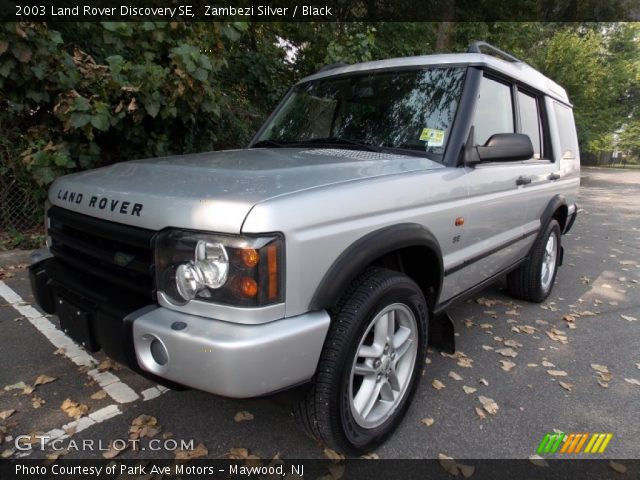 2003 Land Rover Discovery SE in Zambezi Silver