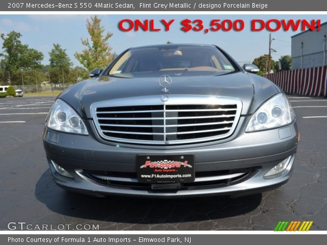 2007 Mercedes-Benz S 550 4Matic Sedan in Flint Grey Metallic