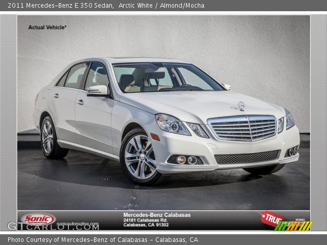 2011 Mercedes-Benz E 350 Sedan in Arctic White