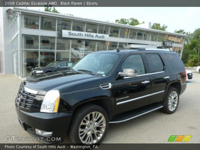 2008 Cadillac Escalade AWD in Black Raven