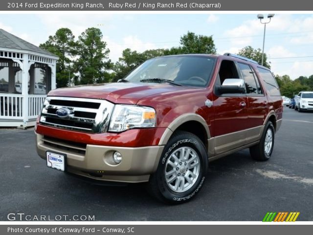2014 Ford Expedition King Ranch in Ruby Red