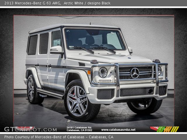 2013 Mercedes-Benz G 63 AMG in Arctic White